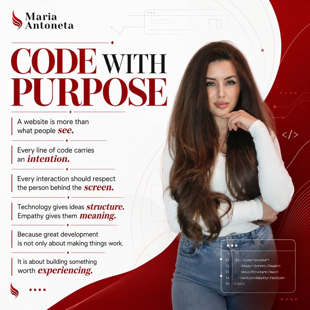 Code with Purpose social media visual